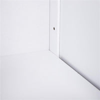 MOBILETTO DA BAGNO CON ANTA E CASSETTI 56 X 30 X 83 CM BIANCO