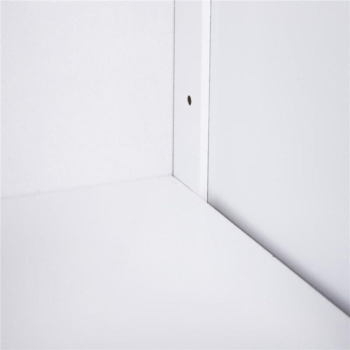 MOBILETTO DA BAGNO CON ANTA E CASSETTI 56 X 30 X 83 CM BIANCO