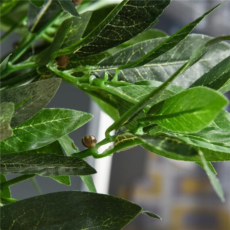 SET 2 PIANTE FINTE DI ALLORO IN VASO ALTE 120CM PER INTERNI ED ESTERNI