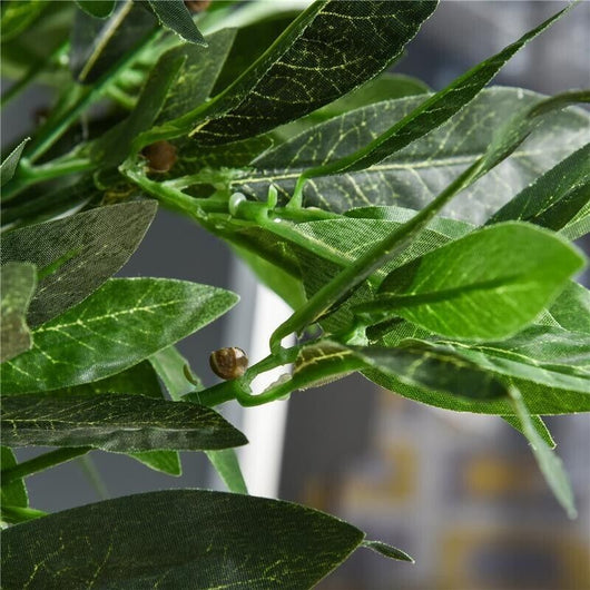 SET 2 PIANTE FINTE DI ALLORO IN VASO ALTE 120CM PER INTERNI ED ESTERNI