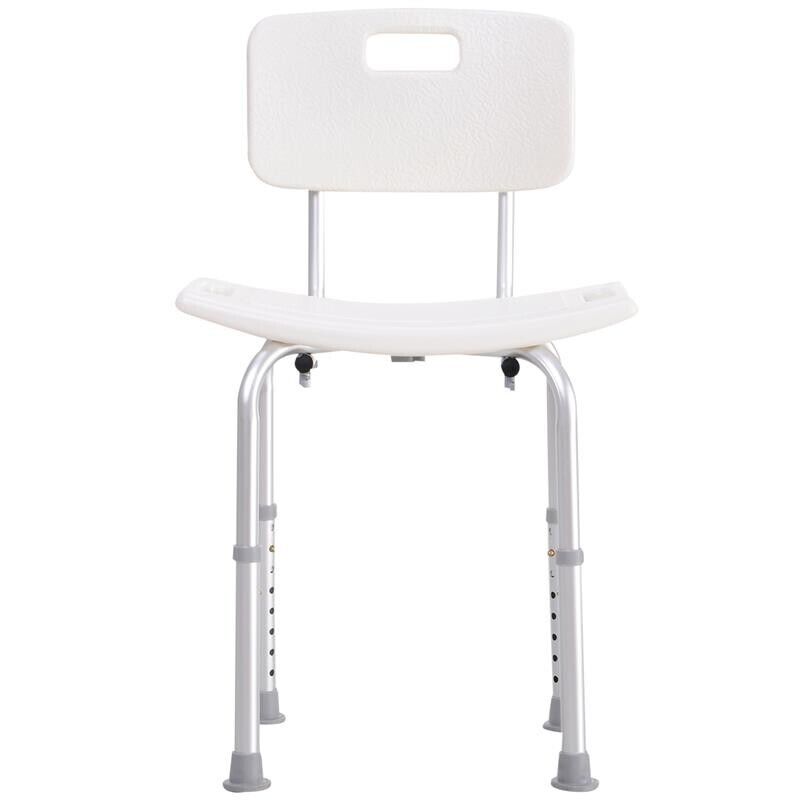 SEDIA PER DOCCIA CON SCHIENALE SEDIA DA VASCA ALTEZZA REGOLABILE ANTISCIVOLO