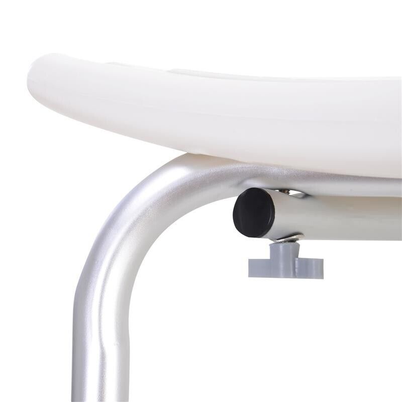 SEDIA PER DOCCIA CON SCHIENALE SEDIA DA VASCA ALTEZZA REGOLABILE ANTISCIVOLO