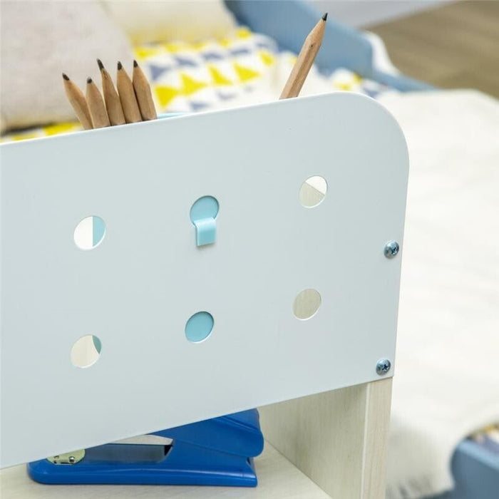 BANCO SCUOLA SEDIA PER BAMBINI 3-12 ANNI ALTEZZA REGOLABILE E PIANO INCLINABILE