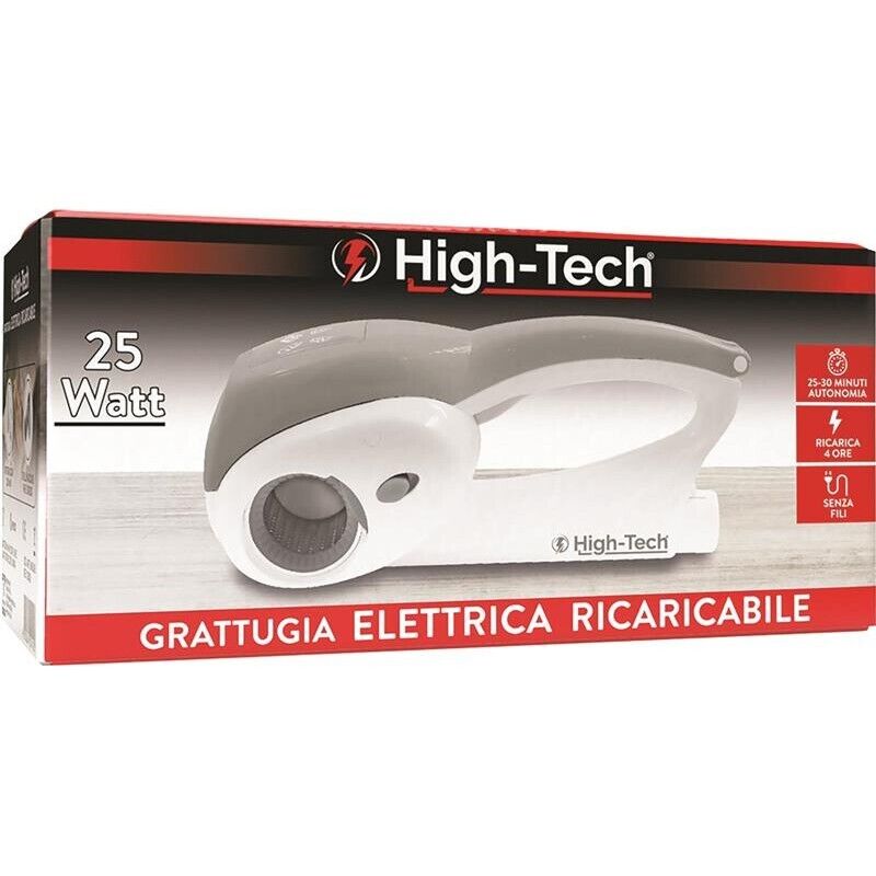 HIGH-TECH GRATTUGIA ELETTRICA SENZA FILI DA 25 WATT