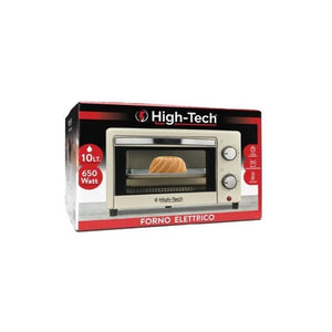 HIGH-TECH FORNO ELETTRICO DA 10LT CON POTENZA 650W COLORE CREMA