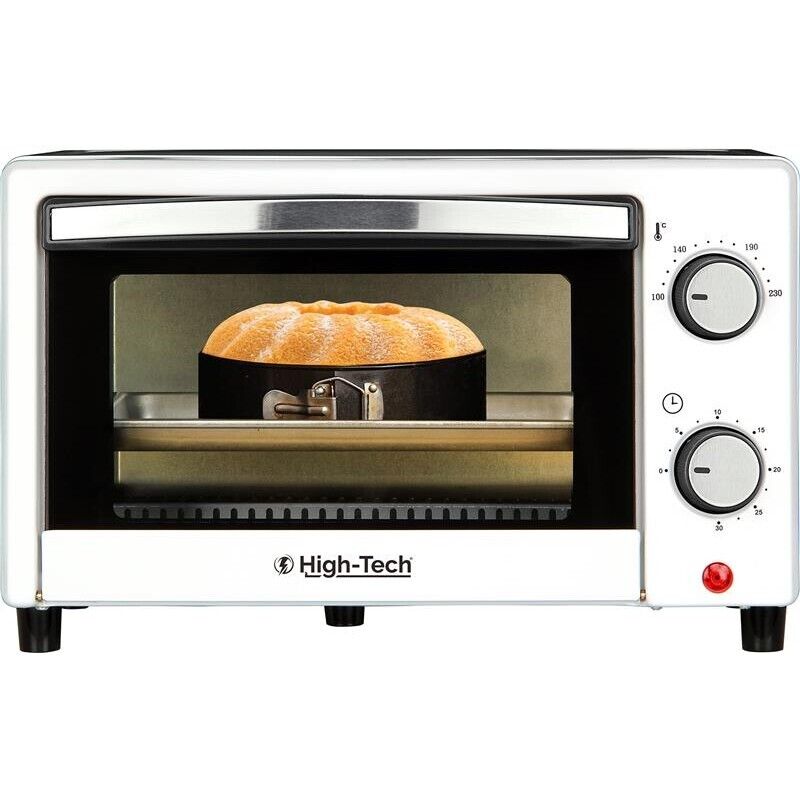 HIGH-TECH FORNO ELETTRICO DA 10LT CON POTENZA 650W COLORE BIANCO