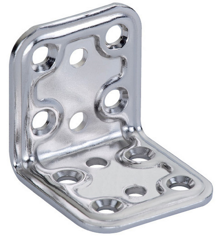 piastra angolare inox art.746 40x40x40 mm cod:ferx.11562