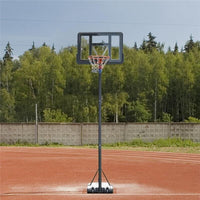 CANESTRO BASKET ALTEZZA REGOLABILE 231-305 CM BASE CON RUOTE IN ACCIAIO
