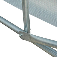 SERRA DA GIARDINO A TUNNEL SERRA PER PIANTE IN ACCIAIO ANTI-UV BIANCO