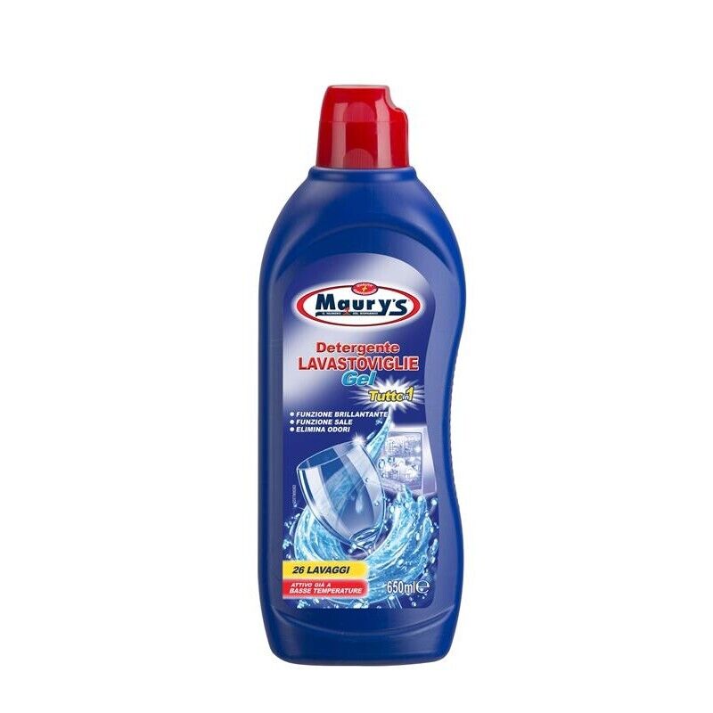 KIT SET 2 PZ MAURY'S DETERSIVO LAVASTOVIGLIE GEL 650ML