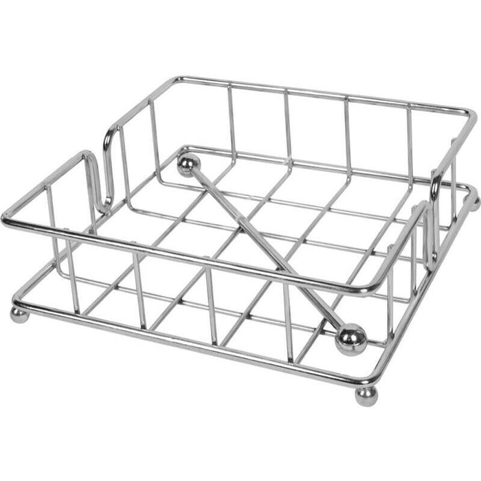 KIT SET 2 PZ MAURY'S SILVER PORTA TOVAGLIOLI IN ACCIAIO 18 X 6 CM