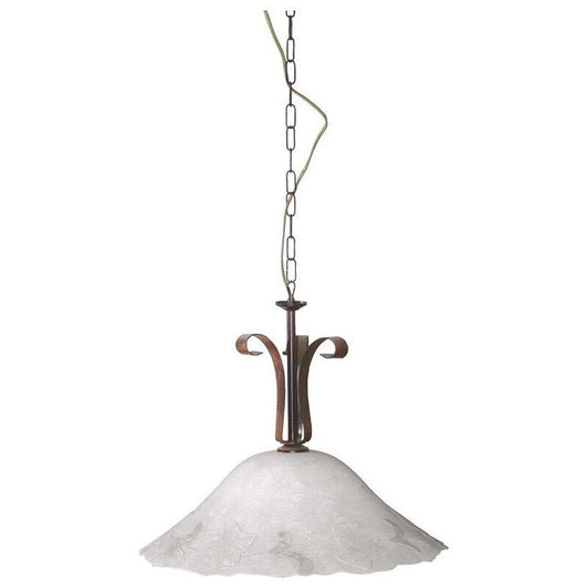 AMBRA LAMPADARIO A SOSPENSIONE E27 CON 1 LUCE DIAMETRO DA 50 CM