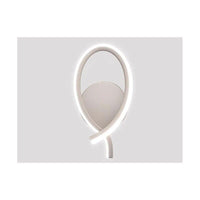 SMILLA APPLIQUE A  LED DA 8W 1000 LM 4000K IN COLORE BIANCO