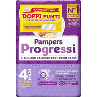 PANNOLINI PAMPERS PROGRESSI MUTANDINO CONFEZIONE DA 21PZ NEW MAXI TAGLIA 4