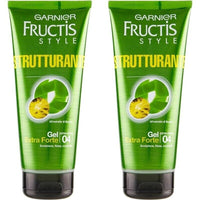FRUCTIS SET 2 CONFEZIONI  GEL FISSANTE PER CAPELLI EXTRA FORTE STRUCTURING DA 200 ML L'UNO
