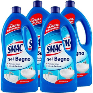 SET 4 SMAC GEL BAGNO DETERGENTE ANTICALCARE 850 ML