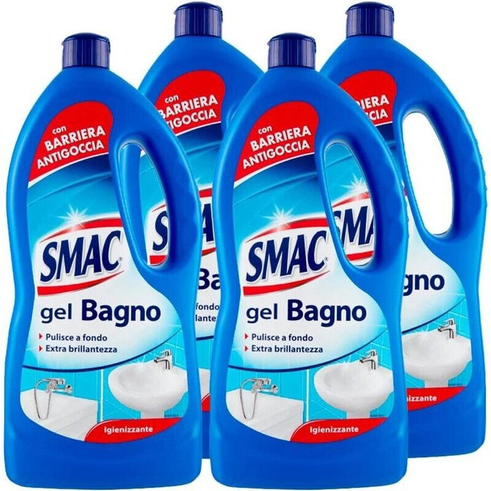SET 4 SMAC GEL BAGNO DETERGENTE ANTICALCARE 850 ML