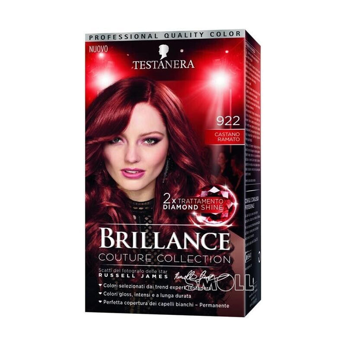 TESTA NERA TINTA BRILLANCE CR 922 CASTANO RAMATO