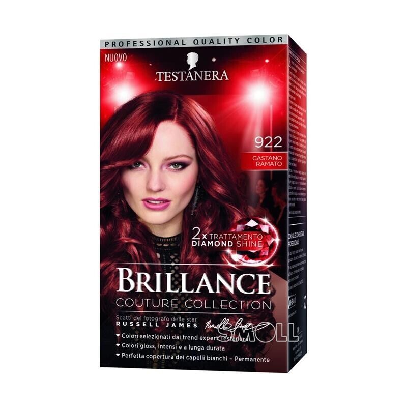 TESTA NERA TINTA BRILLANCE CR 922 CASTANO RAMATO