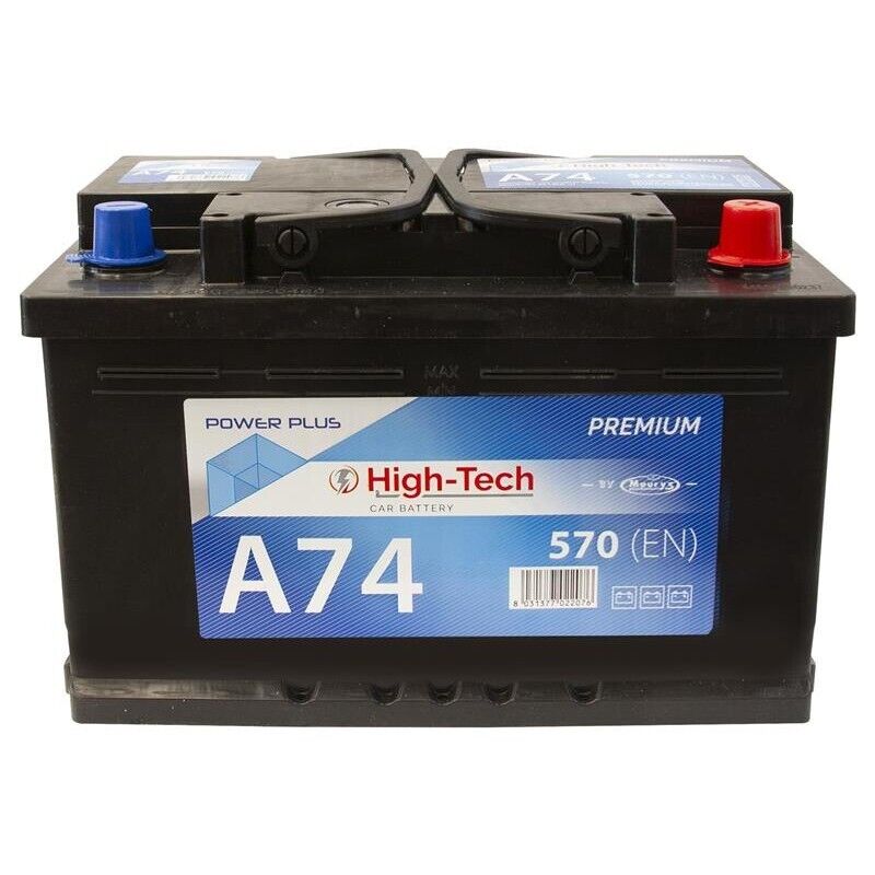 HIGH-TECH BATTERIA PER AUTO 74AH AEN 360