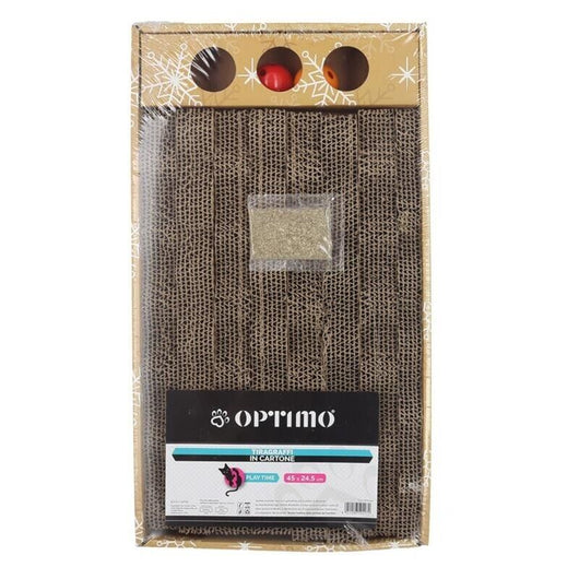 OPTIMO TAVOLA TIRAGRAFFI IN CARTONE 45 X 24,5CM  PER GATTI OKX