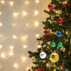 MA MAISON BOX DA 8 SFERE PER ALBERO DA 10 CM IN COLORAZIONE ASSORTITA