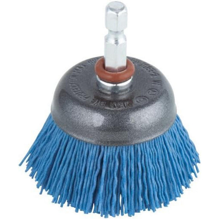 Spazzola in Nylon a Tazza da Legno per Trapano Wolfcraft