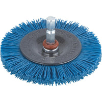 Spazzola in Nylon a Disco da Legno Delicata per Trapano Wolfcraft