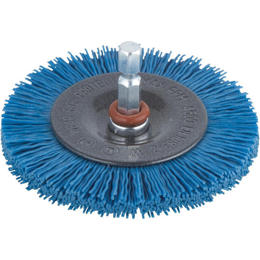 Spazzola in Nylon a Disco da Legno Delicata per Trapano Wolfcraft