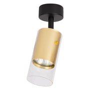 Faretto da soffitto oro/nero Ricky 1xGU10 10W Milagro