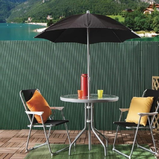 Rotolo Cannuccia Recinzione Frangivista in PVC Verde H 100 x 300 cm