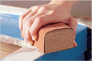 Tampone per Levigatura a Mano in Sughero Antiscivolo Wolfcraft