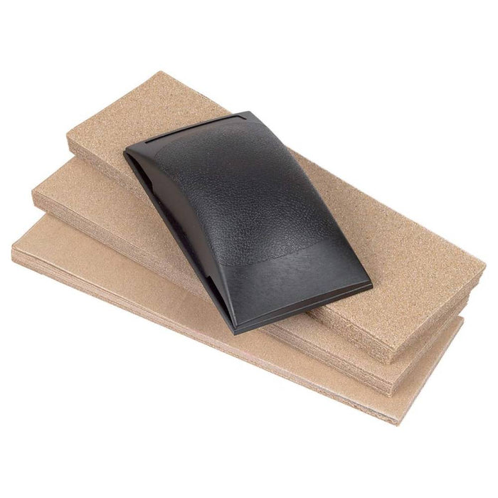 Set per Carteggiare  1 Tampone 50 Strisce Abrasive Levigatura Wolfcraft