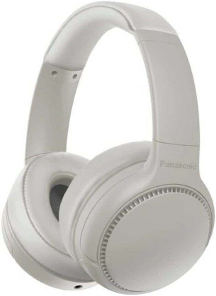 RB-M700BE-C Cuffie Bluetooth, Senza Fili, Ricarica Rapida, Funzione Active Noise Cancelling e Bass Reactor, Microfono Integrato, Fino a 20 ore di Riproduzione, Crema