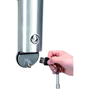 ALUBOX Posacenere Da Esterno A Muro In Alluminio Satinato Portacenere Da Esterno 8X8X48 Cm Kit Di Installazione E Pulizia Incluso Posacenere Da Muro 2 Kg Adatto Per Esterno E Interno