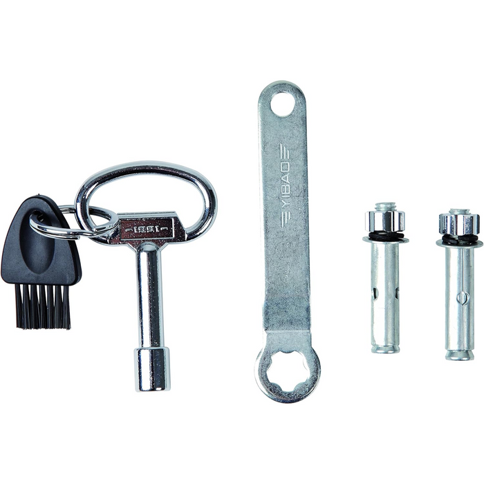 ALUBOX Posacenere Da Esterno A Muro In Alluminio Satinato Portacenere Da Esterno 8X8X48 Cm Kit Di Installazione E Pulizia Incluso Posacenere Da Muro 2 Kg Adatto Per Esterno E Interno