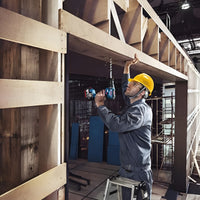 Bosch GSB 18V-55 Trapano Avvitatore a Percussione 18V, 55 Nm, 2 Batterie 4Ah Valigetta L-Case