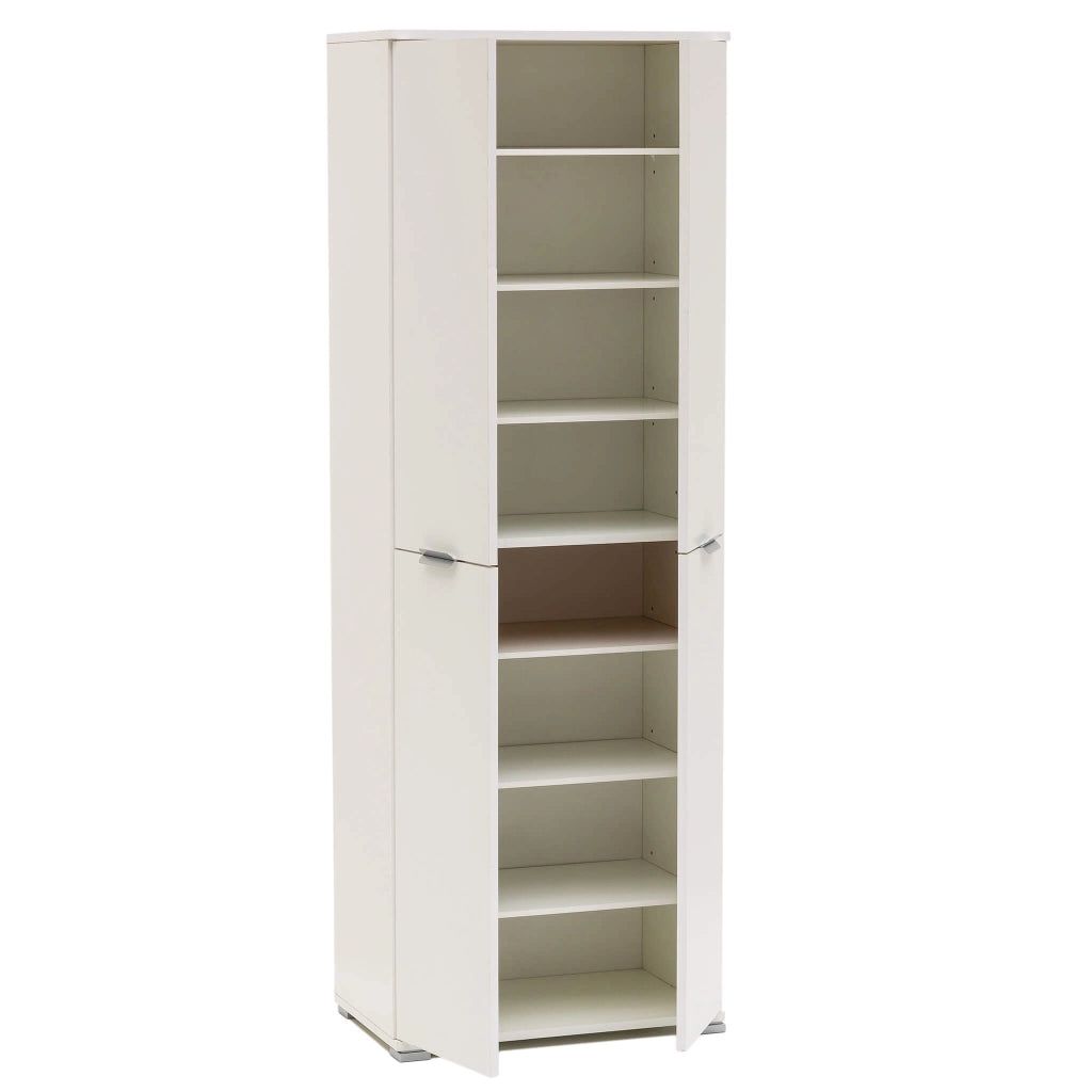 ARMADIO CON 4 ANTE BIANCO 60 X 38 X H174 CM