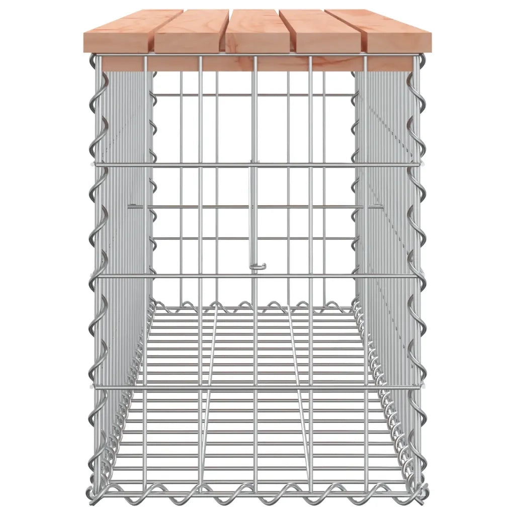 Panca Giardino Design Gabbione 103x31,5x42 cm Massello Douglas 834351