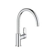 Grohe 31374001 Start Loop Miscelatore Lavello Monocomando Bocca Alta Rotazione 360° QuickFix Plus GROHE Zero colore Cromo
