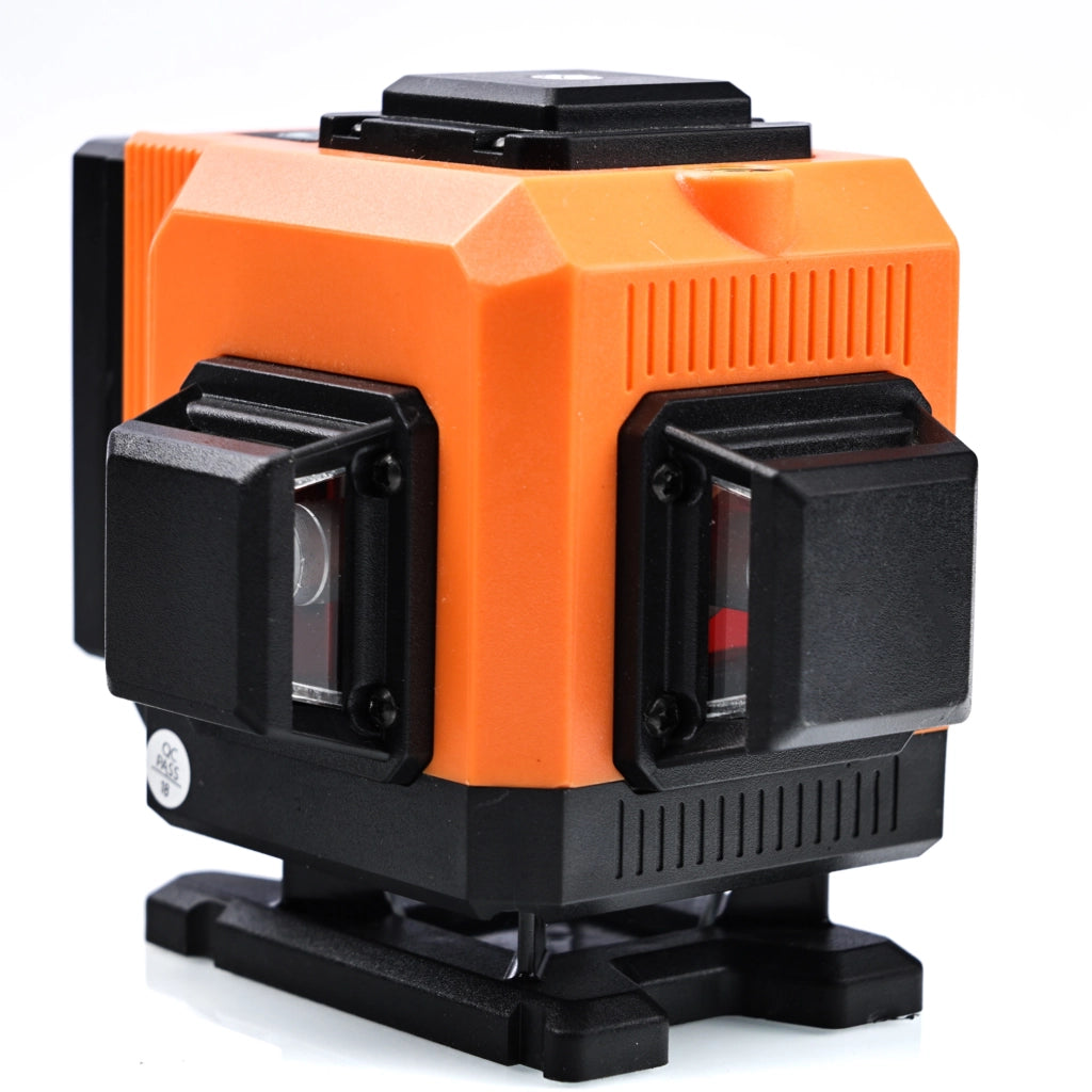 Livella Laser Rosfix Orange Tiger ROT12L – 12 Linee, Autolivellante | IP54, 360° | Set con Treppiede 43-120cm e Custodia