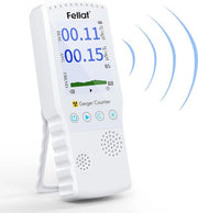 Sensore di Radiazione per Radioattività | Detector di Straling Beta, Gamma e Röntgen Portatile con Schermo a LED