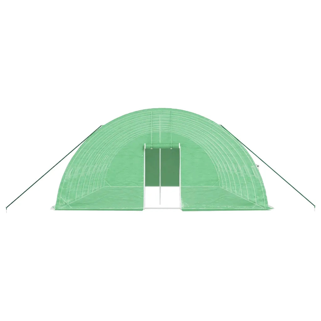 Serra con Telaio in Acciaio Verde 48 mÂ² 8x6x2,85 m