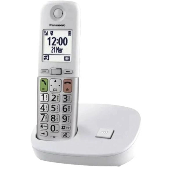 Cordless panasonic kx-tgu410exw bianco/argento