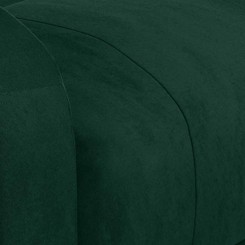 Divano Sedia-Poltrona Massaggiante Verde Scuro in Velluto