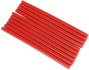 Sticchi di colla a caldo - Colla colorata per DIY - 10 pezzi - 7x150mm - Adesione forte - Adatto per arte e artigianato - Rosso