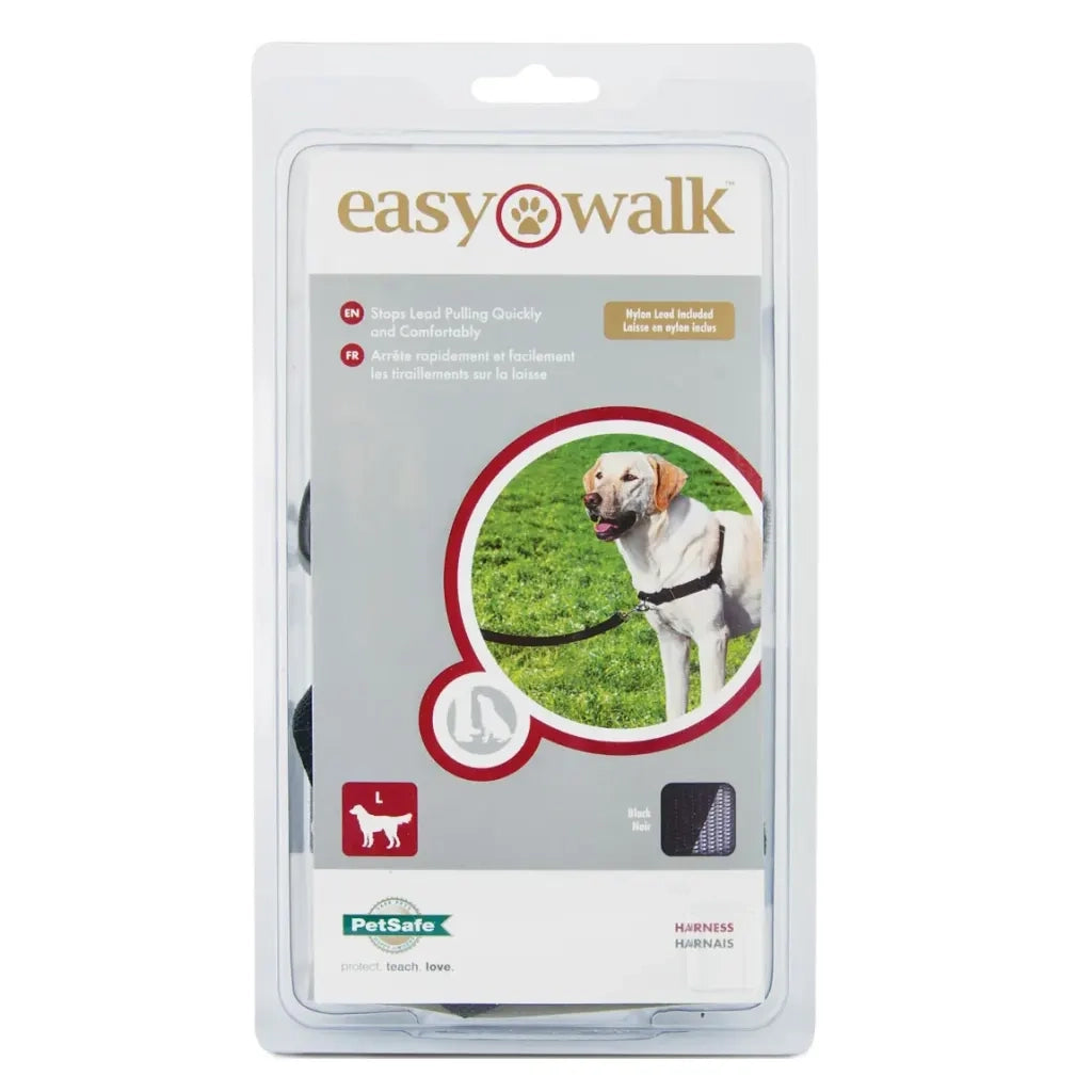 PetSafe Pettorina per Cani Easy Walk Misura L Nera 428427