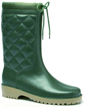 STIVALI IN PVC TRONCHETTO IMBOTTITO ANTIFREDDO Col. Verde Mis. 42