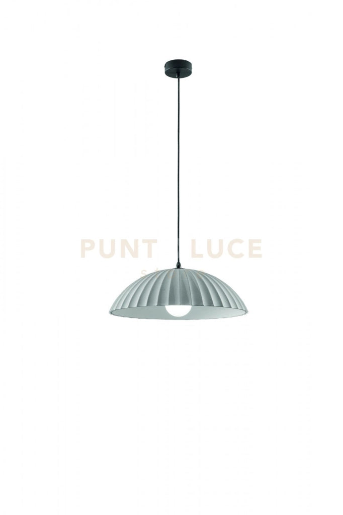 SOSPENSIONE RUSTIC EFFETTO CEMENTO CEMENTO 1 LUCE ATTACCO E27