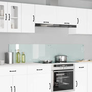 Rivestimento da Cucina 2 pcs Bianco 100 x 40 cm vetro temperato 3415527